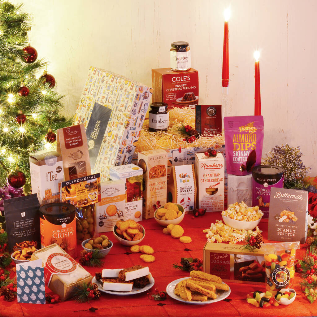 Festive Indulgence Food Hamper By The British Hamper Company