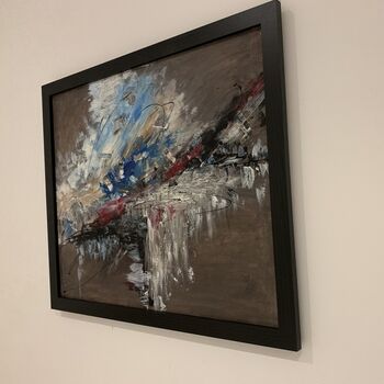 Palette Knife Expressive Abstract Painting | Framed, 2 of 5