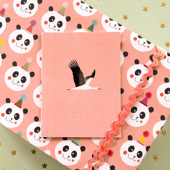 Mini Pink Stork Card, 4 of 5