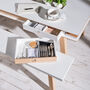 Vox 4 You Dining Bench In White, thumbnail 3 of 4