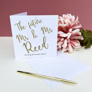 Personalised Engagement Card, 4 of 7
