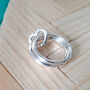 Little Bit Of Love Double Ring, thumbnail 2 of 4