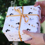 Cute Christmas Dog Wrapping Paper Pack Of Two, thumbnail 4 of 4