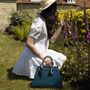 Into The Woods Teal Tote, thumbnail 1 of 5