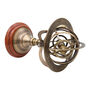 22cm Bronze Armillary Sphere With Wooden Base, thumbnail 2 of 9