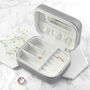 Personalised Silver Travel Jewellery Case, thumbnail 2 of 2