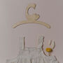 Personalised Childrens Coat Hanger With Duck Design, thumbnail 2 of 5