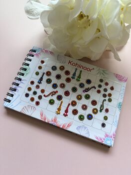 Assorted Designs Fancy Five Page Bindi Booklet, 7 of 9