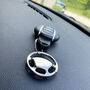 Personalised Steering Wheel Keyring, thumbnail 1 of 4