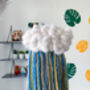 Personalised Mixed Fringe Cloud Wall Hanging, thumbnail 6 of 9