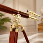 Nautical Telescope With Wooden Tripod, thumbnail 6 of 10