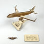 Airbus A320 Neo Model Plane Personalised Wooden Kit, thumbnail 8 of 10