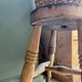 Old Vintage Wooden Stool / Side Table, thumbnail 3 of 4