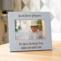 Personalised Pastel Photo Frame For Christening Baptism Gift, thumbnail 4 of 7