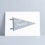 Family Name Personalised Pennant Print, thumbnail 2 of 12