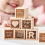 New Baby Gift Keepsake Building Block, thumbnail 1 of 10
