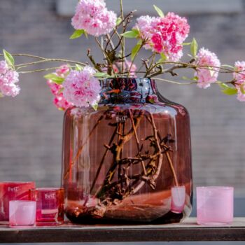 Vase Tisza Burgundy Colour By Dut Z, 7 of 7