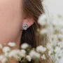 Personalised Initials Candy Heart Stud Earrings, thumbnail 2 of 7