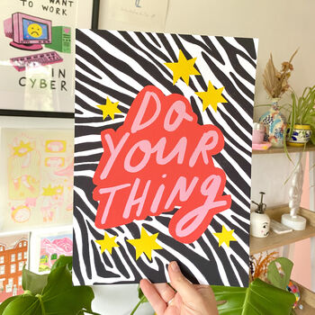 Do Your Thing Positivity Art Print, 3 of 3