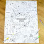 Summer Activity Jungle Giant Colouring Poster, thumbnail 3 of 4