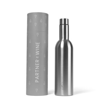 Stainless Steel Insulated Wine Bottle, 2 of 6