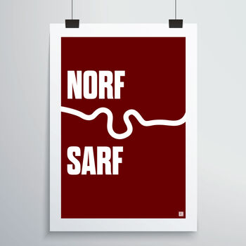 Norf Sarf Print, 2 of 4
