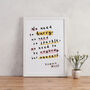 Virginia Woolf 'No Need To Hurry' Encouraging Print, thumbnail 1 of 2