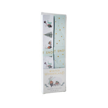 Pack Of 100 'Winter Wonderland' Paper Chains, 2 of 5