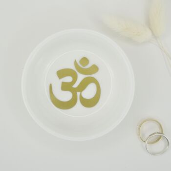 Spiritual All Seeing Eye, Yoga And Om Jewellery Dish, 2 of 8