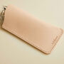 Handmade Leather Simple Glasses Case, thumbnail 1 of 6