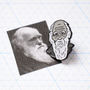 Charles Darwin Enamel Pin, thumbnail 2 of 5