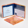 Disabled Blue Badge Parking Permit Wallet In Holographic Orange Pink, thumbnail 1 of 9