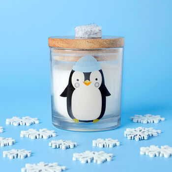 Vanilla Scented Cute Penguin Candle, 2 of 5