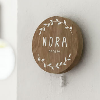 Oak Musical Wreath Plaque, 4 of 5