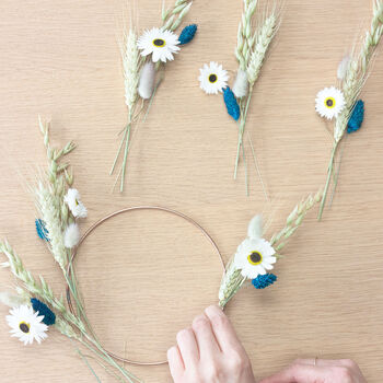 Dried Spring Wreath Kit, 4 of 5
