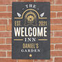 Personalised Welcome To Our Garden Sign, thumbnail 1 of 3