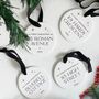 Personalised 'First Christmas in New Home' Bauble, thumbnail 8 of 10