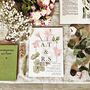 Vintage Wildflower Botanical Wedding Invitation Stationery, thumbnail 4 of 12