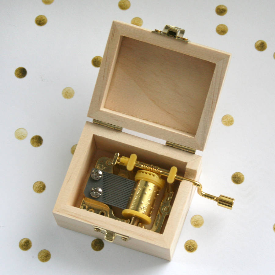 personalised music box by modo creative