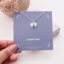 Sterling Silver Guardian Angel Necklace, thumbnail 1 of 4
