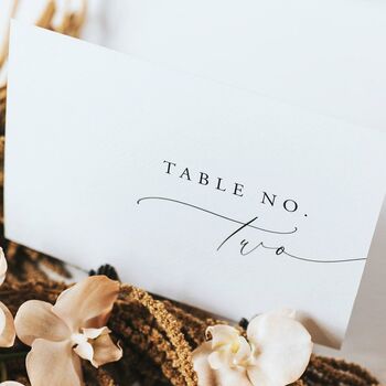 Samantha Table Numbers, 2 of 4