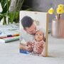 First Father's Day Wooden Block, thumbnail 4 of 5