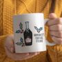 Embroidered Champagne Cocktail Cosy Slippers, thumbnail 4 of 4
