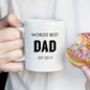 World's Best Dad Father's Day Personalised Mug, thumbnail 1 of 2