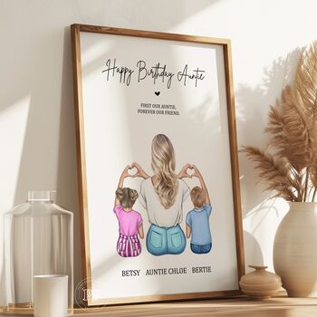 Gift For Auntie, Auntie Birthday Gift, 10 of 10