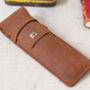 Personalised Leather Pen Case, thumbnail 2 of 10