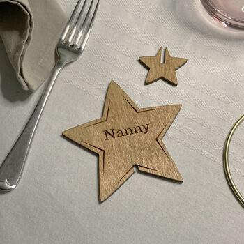 Personalised Star Place Setting, 2 of 6