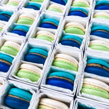 Gourmet Macaron Favours Pack Of 10, 4 of 9