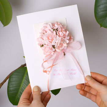Rose Bouquet Personalised Card1, 2 of 12