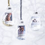Sequin Personalised Photo Bauble, thumbnail 1 of 6